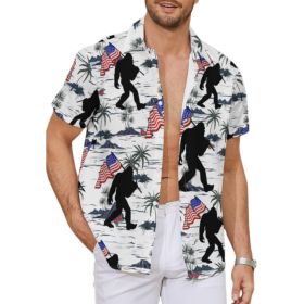 Fashion Men's Casual Special-interest Design Shirt (Option: YPM15733-2XL)